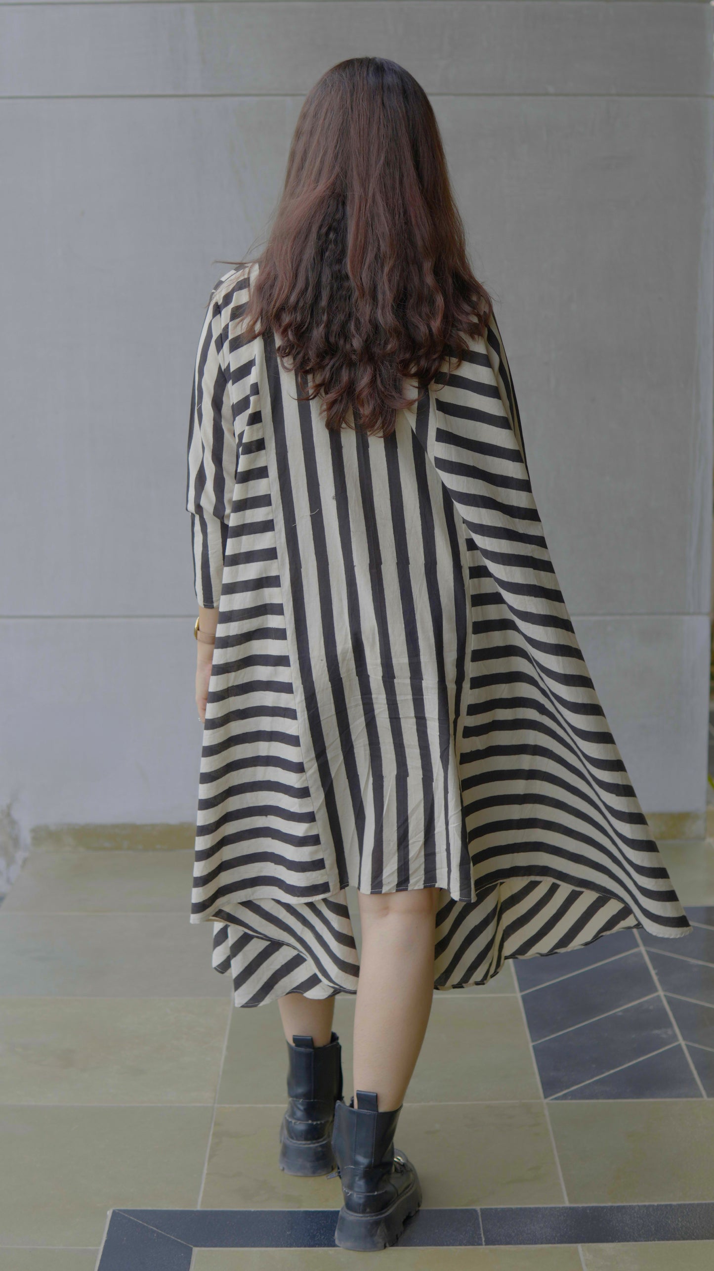 Black Stripe Dress