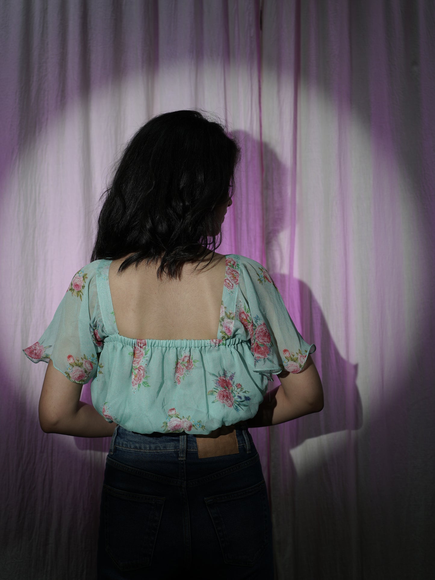 Bustier crop top