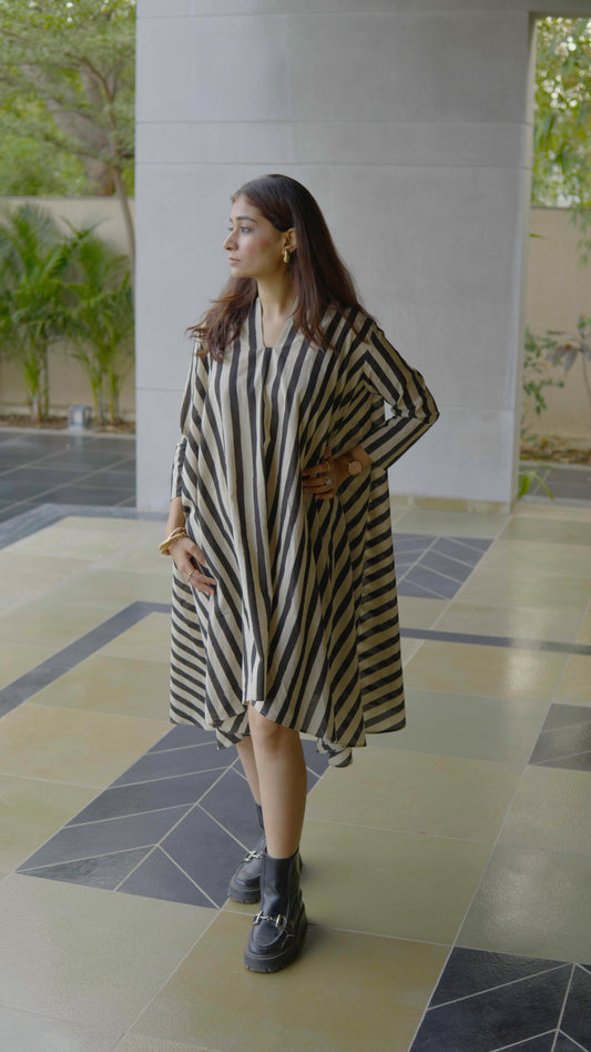 Black Stripe Dress