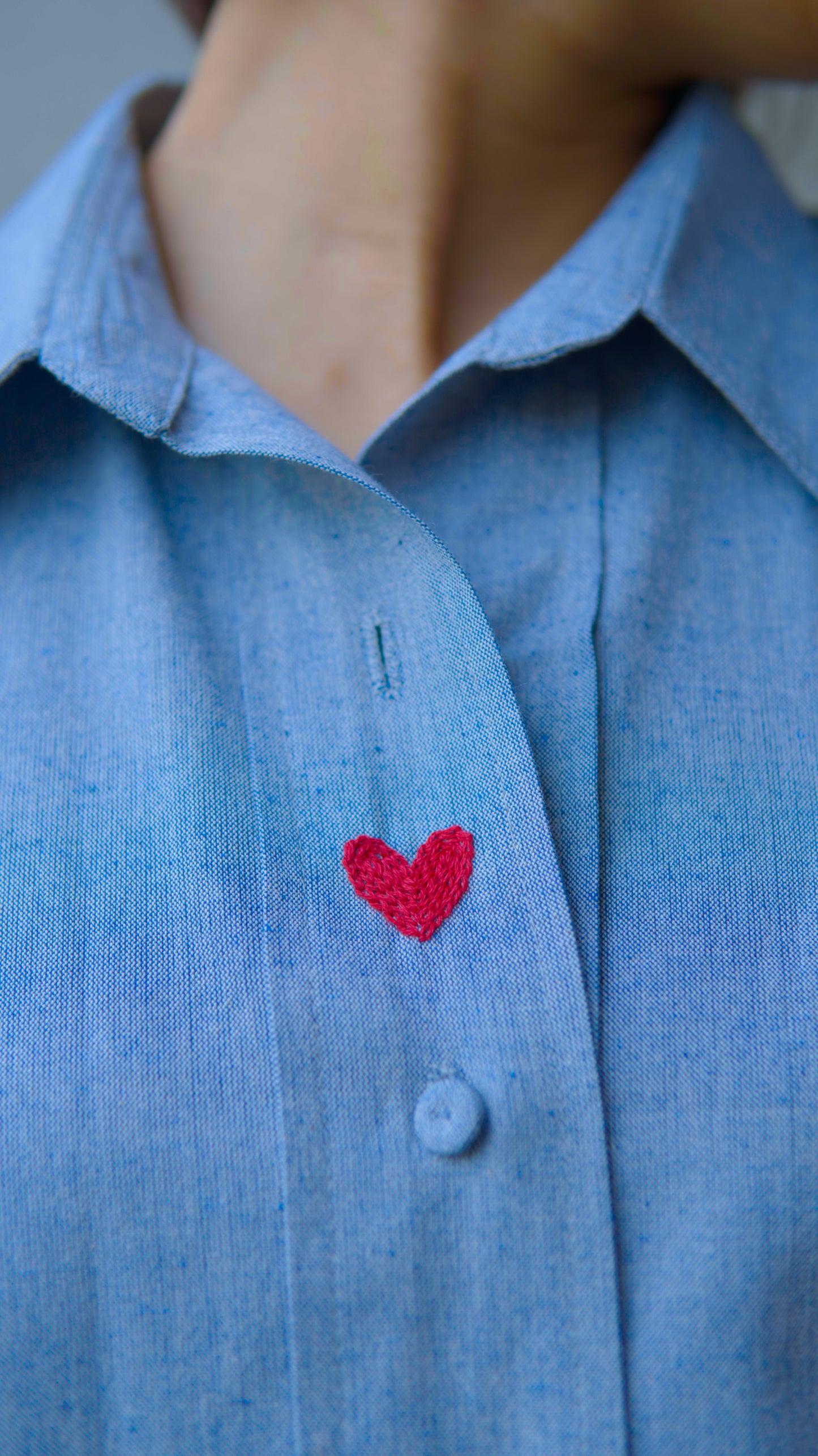 Sky Blue Heart Shirt