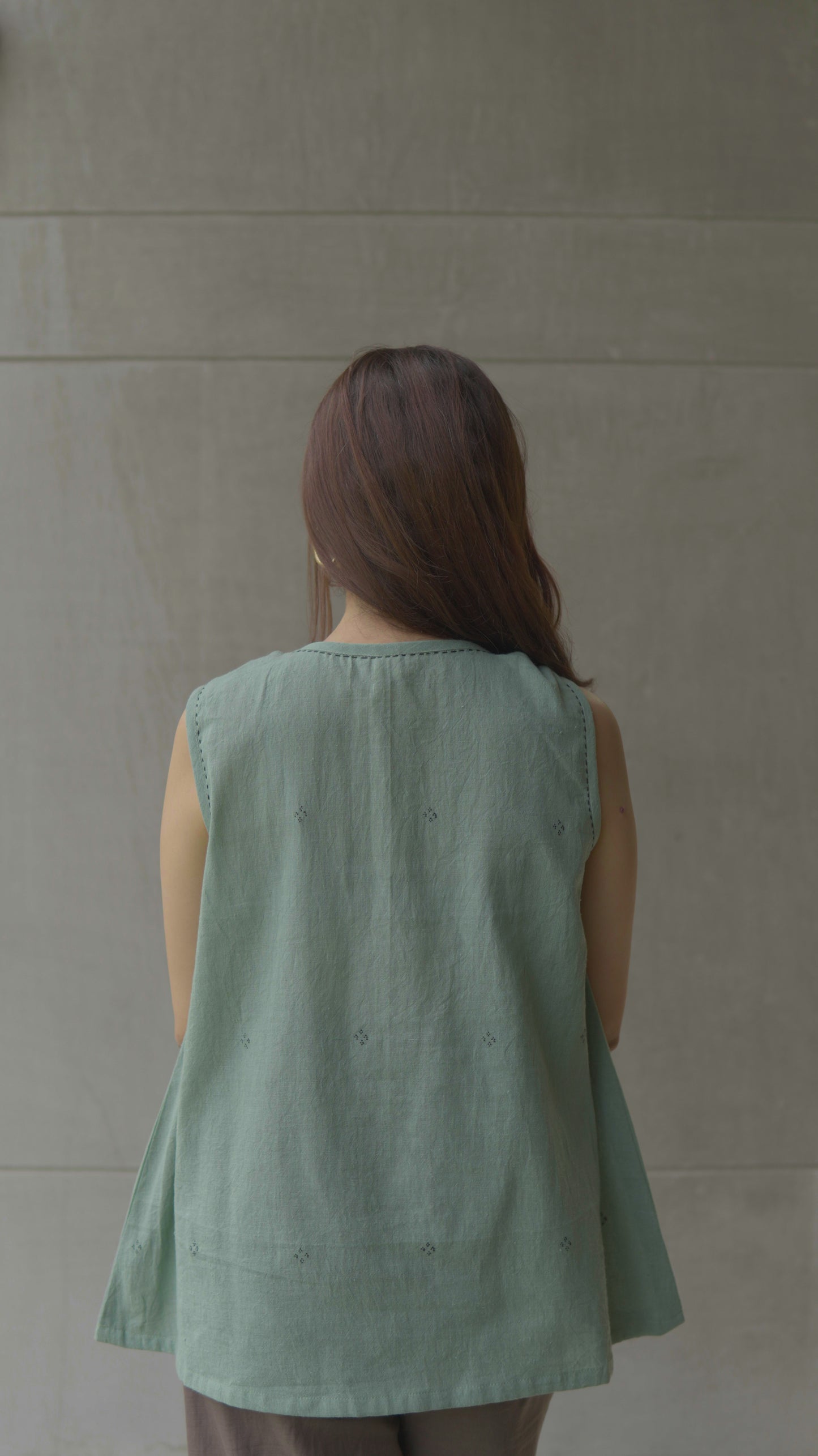 Twisted Jamdani Top