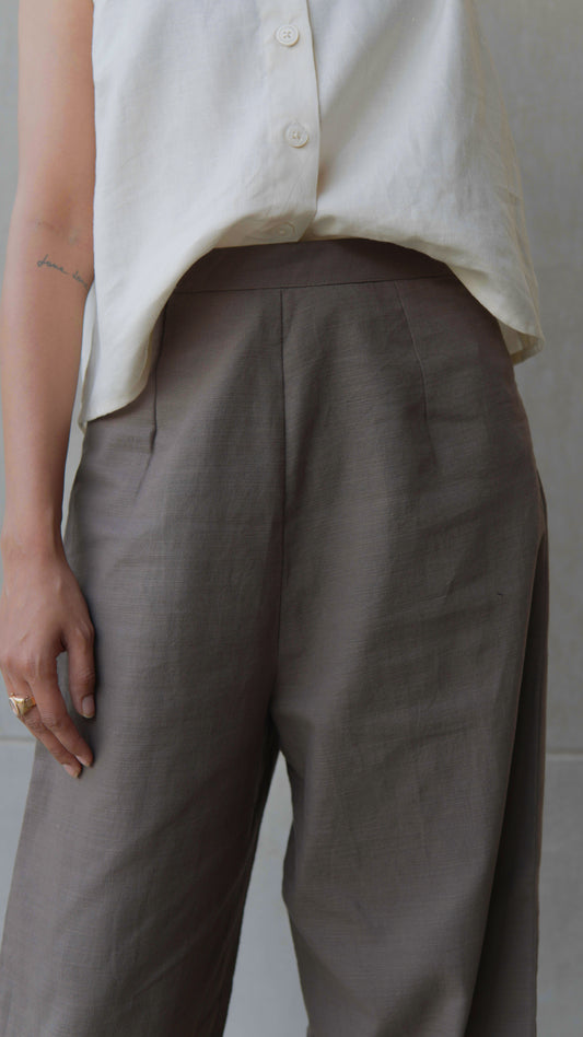 Brown Formal Pant