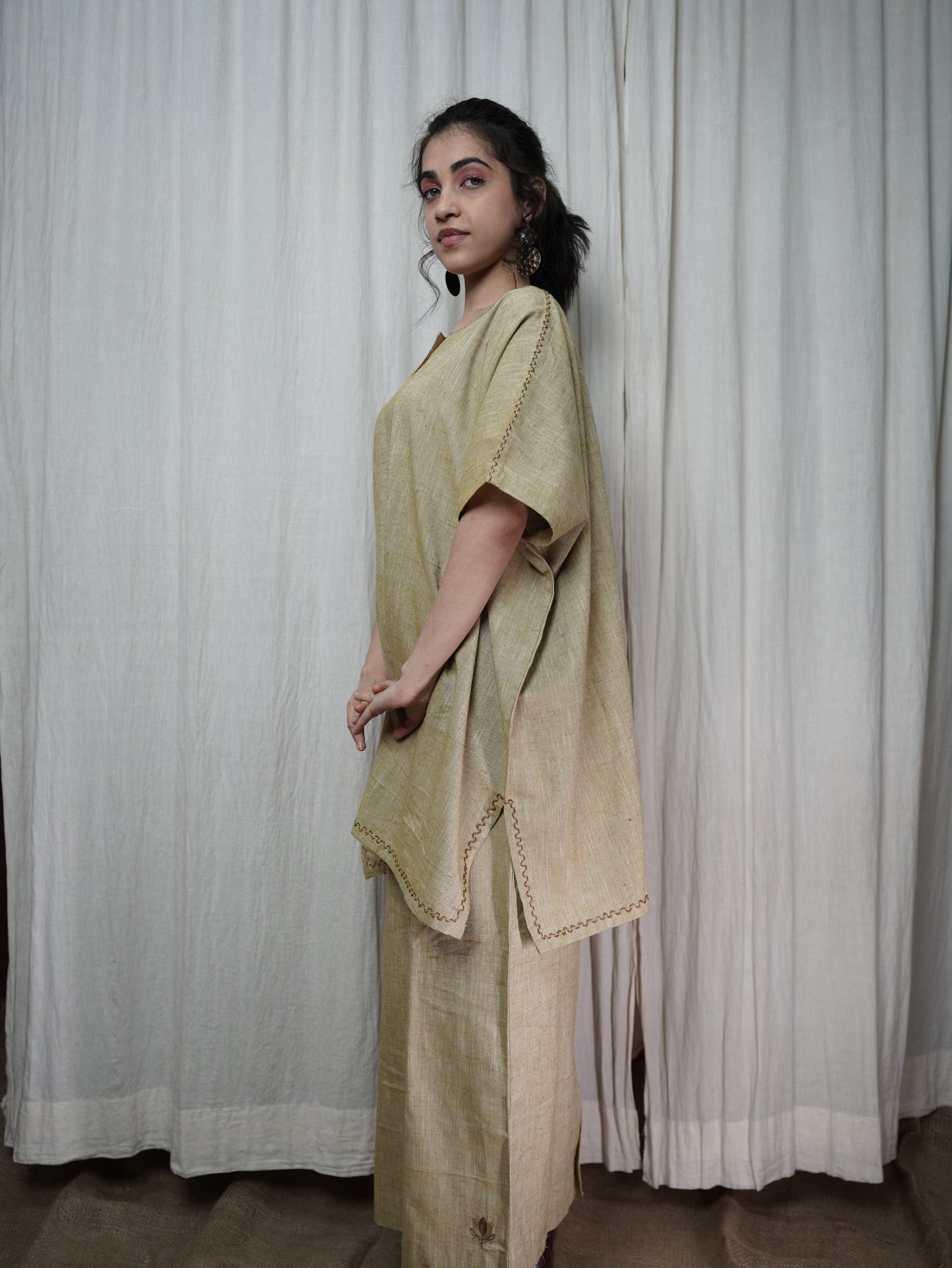 Kaftan with skirt