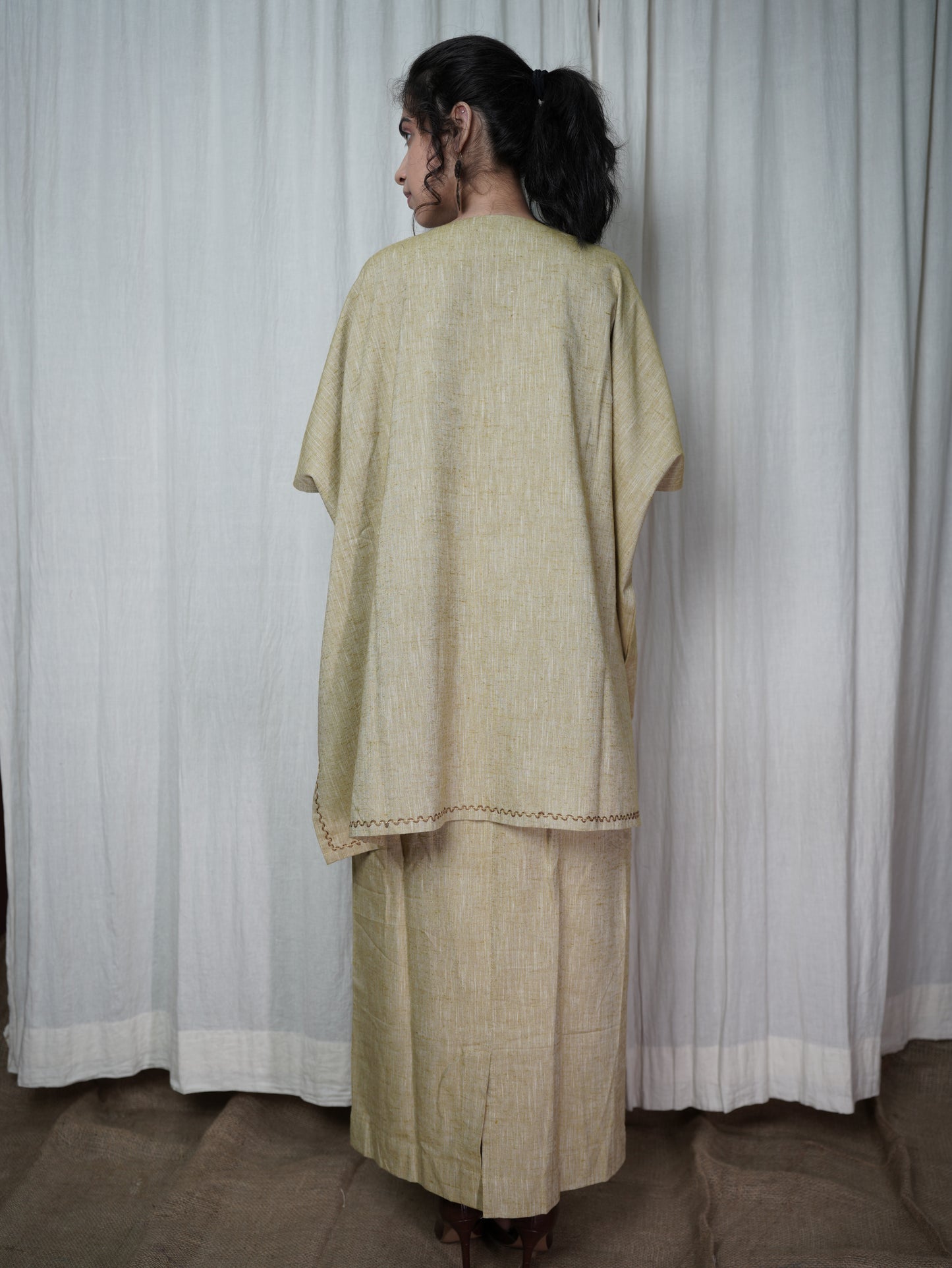 Kaftan with skirt