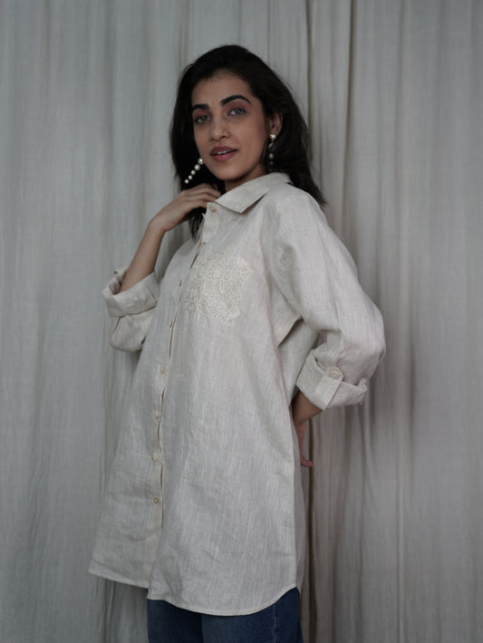 embroidered shirt