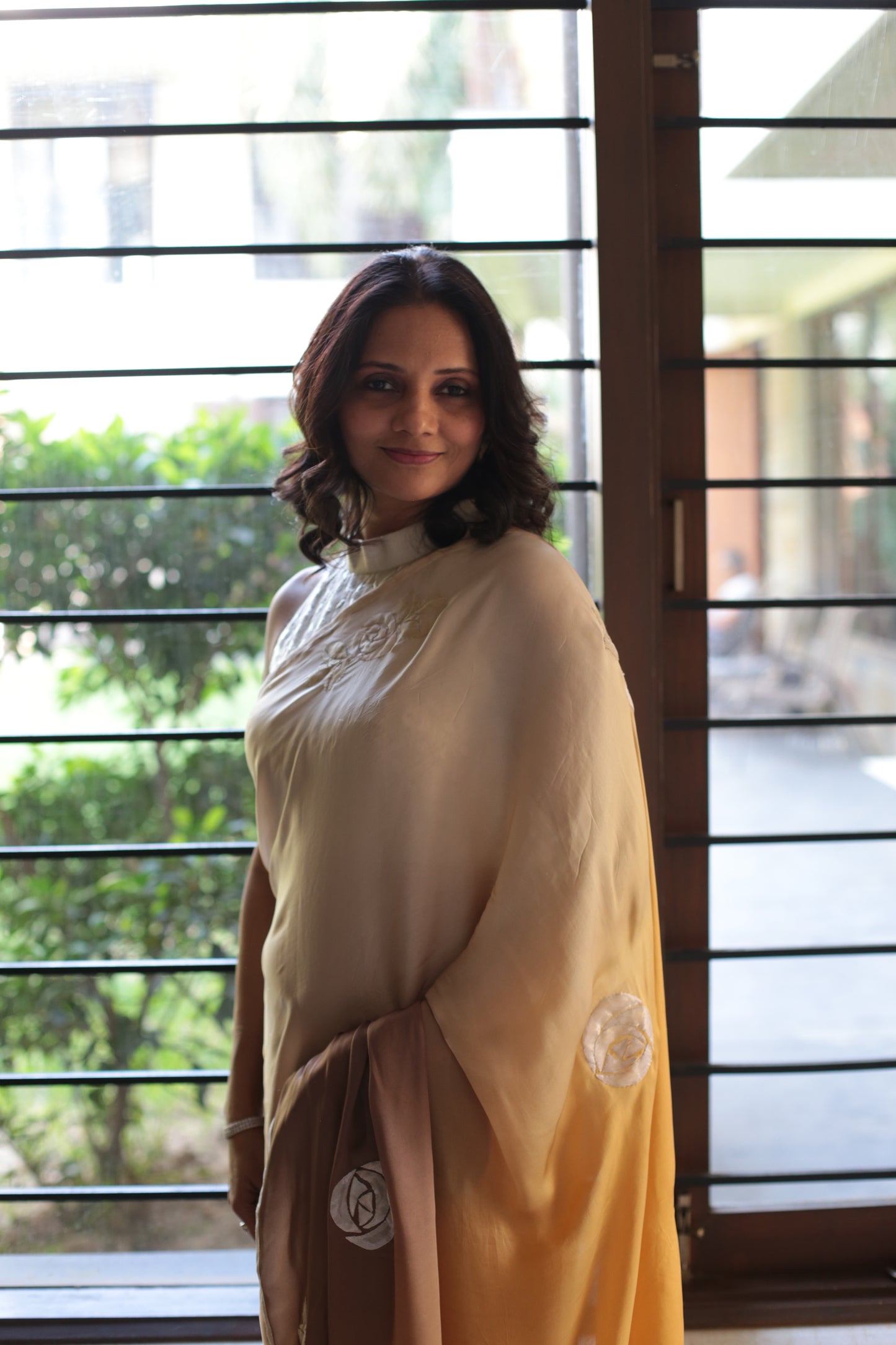 Shaded saree