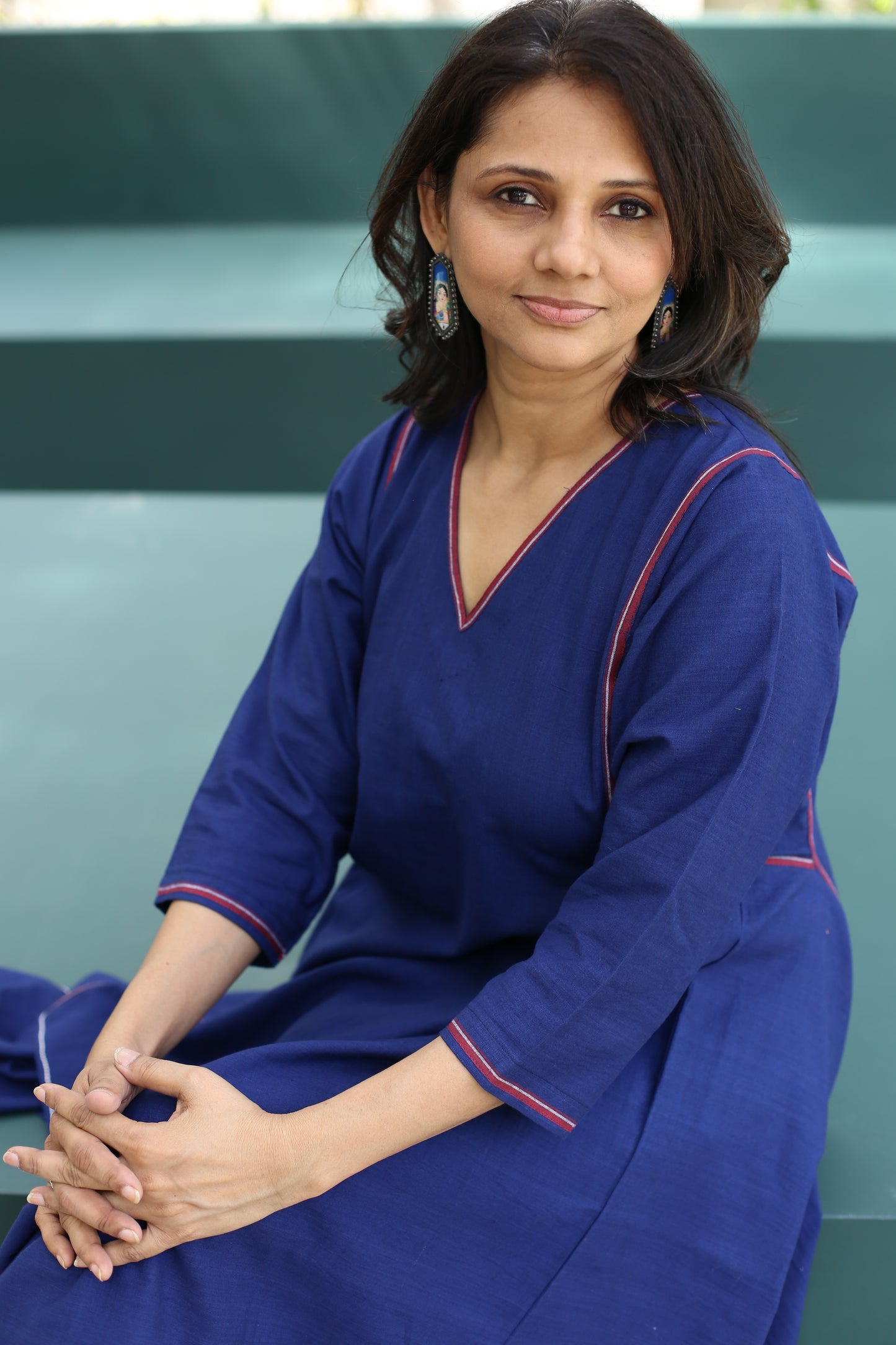 Kala cotton kalidar kurta
